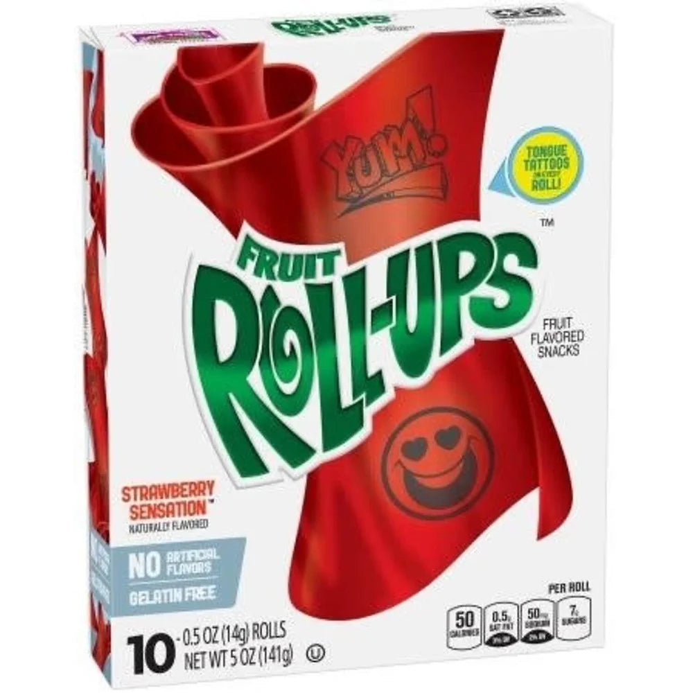 Fruit Roll-Ups Strawberry Sensation 141g