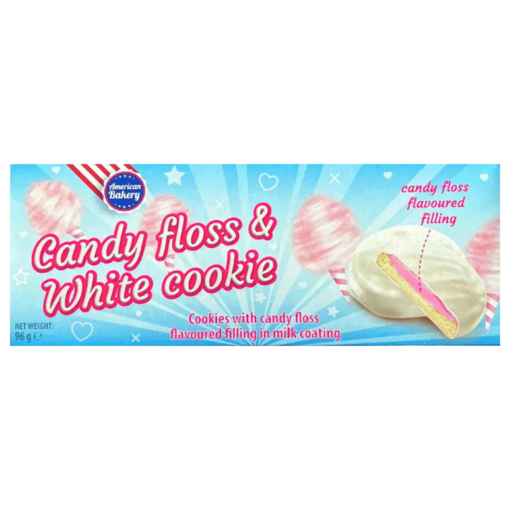 American Bakery Candyfloss & White Cookie 96g - CandyRoyal