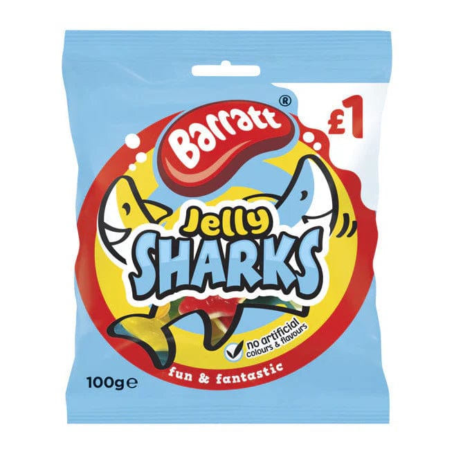 Barratt Jelly Sharks 100g