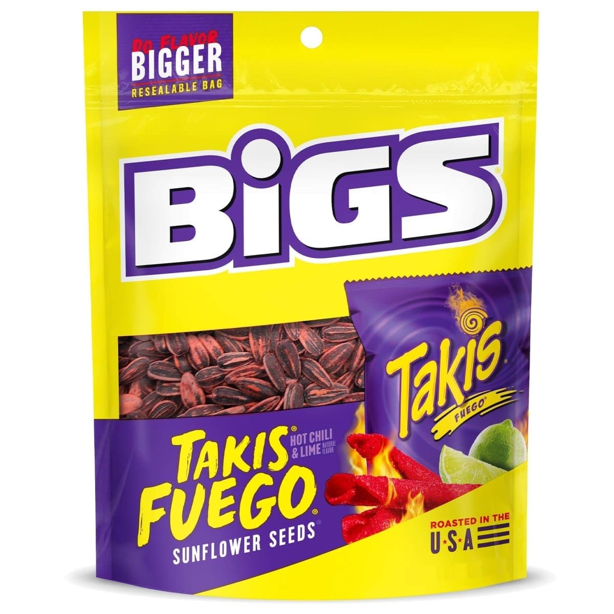 BIGS Sunflower Seeds Takis Fuego 152g - CandyRoyal