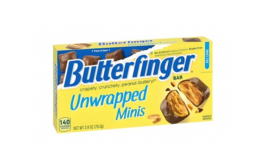 Butterfinger Unwrapped Minis Theatre Box 79.3g - CandyRoyal