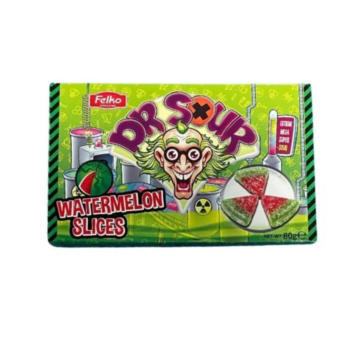 Dr. Sour Watermelon Slices 80g - CandyRoyal