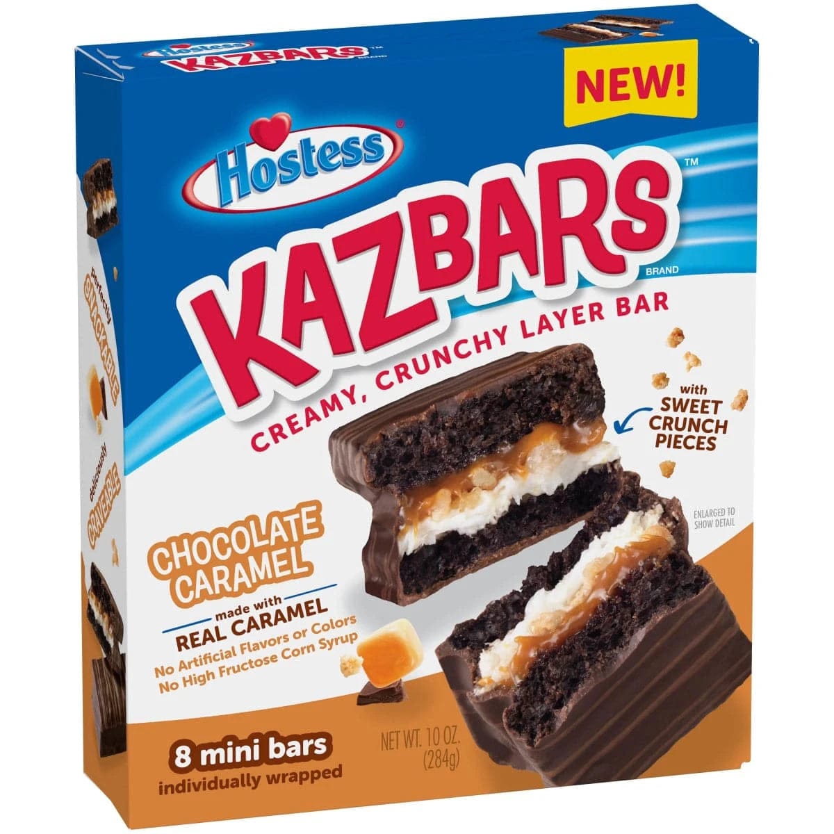 Hostess Kazbars Chocolate Caramel 284g - CandyRoyal