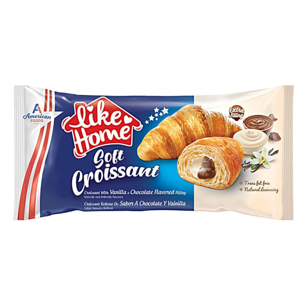 Like Home Soft Croissant Vanilla & Chocolate 55g - CandyRoyal