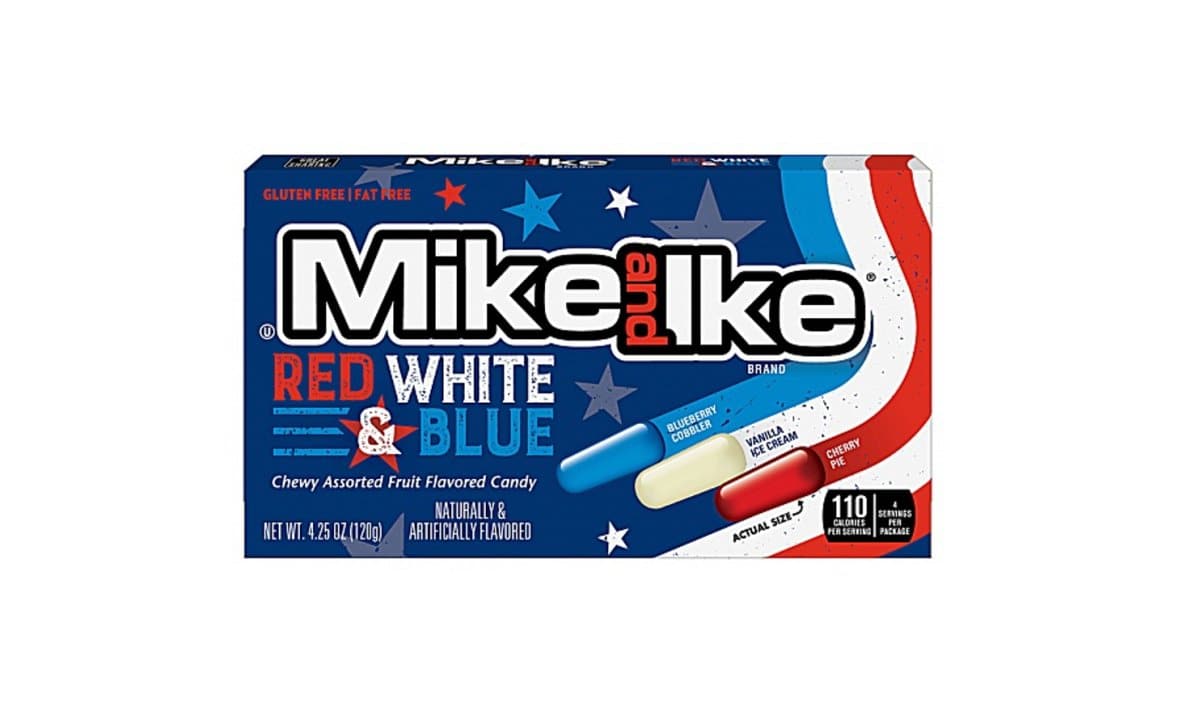 Mike & Ike Red White & Blue 120g - CandyRoyal