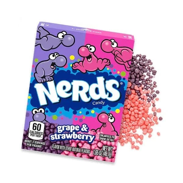 Nerds Grape & Strawberry 47g - CandyRoyal