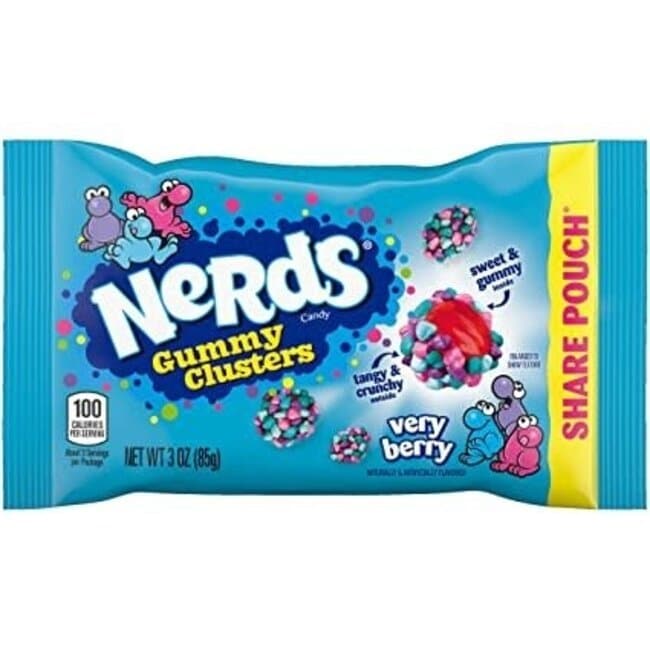 Nerds Very Berry Gummy Clusters 85g - CandyRoyal