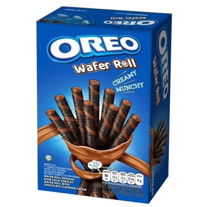 Oreo Wafer Roll Chocolate 54g - CandyRoyal