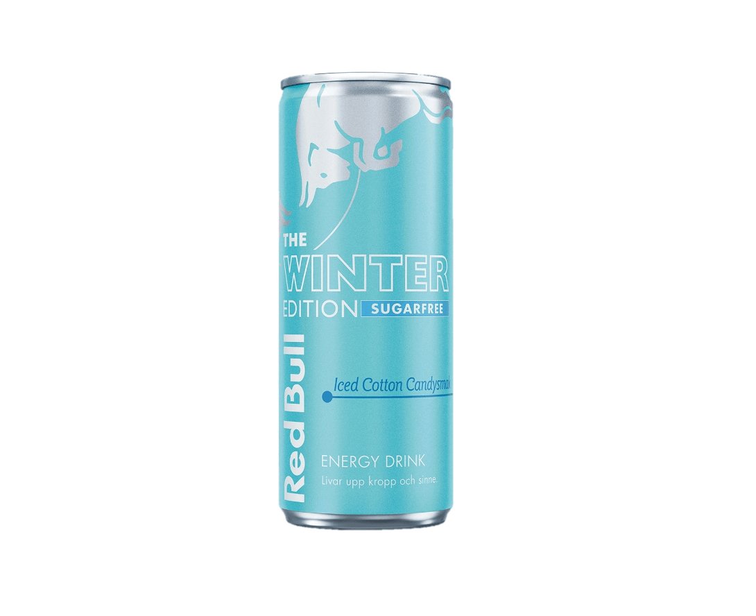 Red Bull Sugar Free Iced Cotton Candy 250ml - CandyRoyal