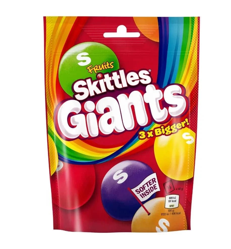 Skittles Giants Fruits 132g - CandyRoyal