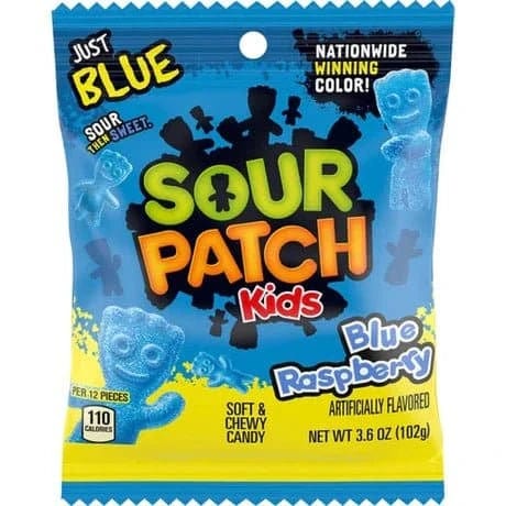 Sour Patch Kids Blue Raspberry - CandyRoyal