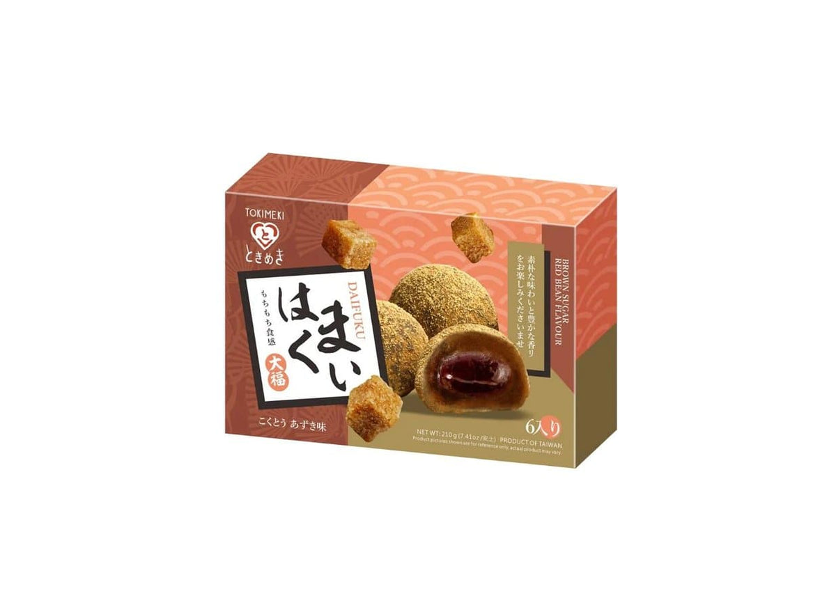 Tokimeki Mochi Brown Sugar Red Bean Smaak 210g - CandyRoyal