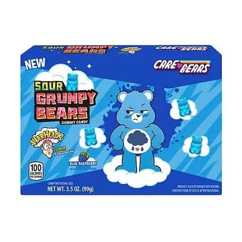 Warheads Care Bears Sour Grumpy Bears 99g - CandyRoyal