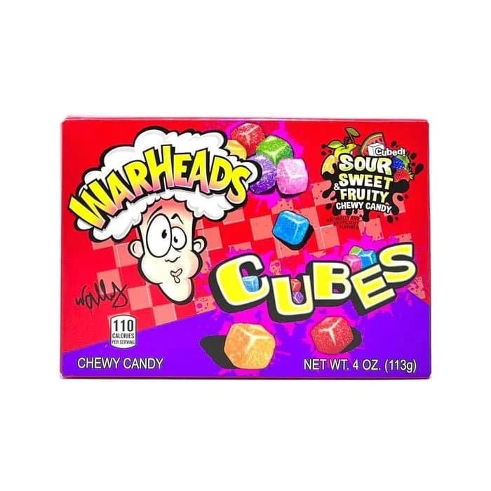 Warheads Chewy Cubes Sour 113g - CandyRoyal