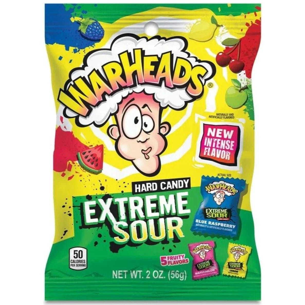 Warheads Extreme Sour Hard Candy 28g - CandyRoyal